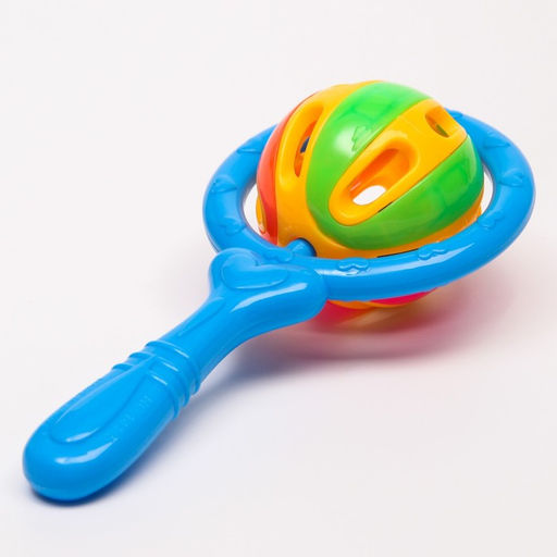 Набор погремушек Яркий маракас, 2 шт, цвет МИКС - Крошка я фото 3