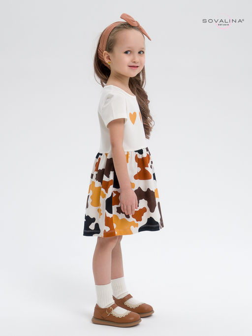 Платье Лето тофу-муму сердечки LE - Sovalina фото 15