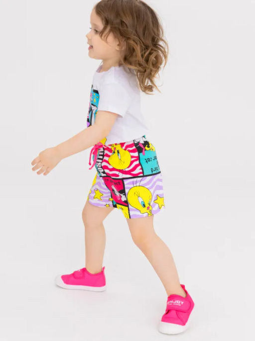 PlayToday / Шорты детские трикотажные для девочек, 2 шт в комплекте фото 3