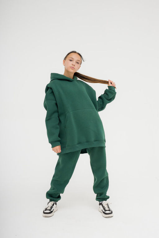 Футер 3х нитка с НАЧЕСОМ Костюм оверсайз - Knitka wear фото 3