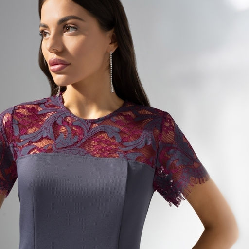 Платье мини с кружевом Истина в любви - Charutti фото 9