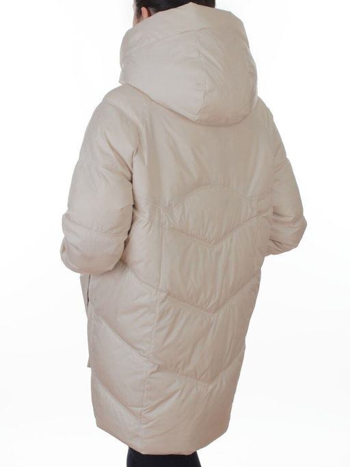 EB2819 LIGHT BEIGE Куртка зимняя женская (200 гр. холлофайбер)