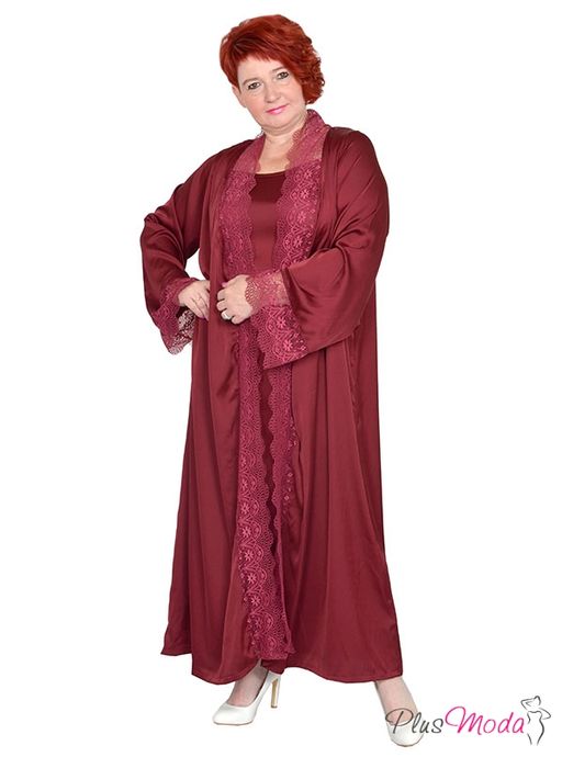 Халат Модель №1273 размеры 44-84 - Plusmoda фото 4