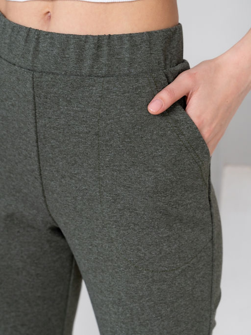 Брюки футер 2-хнитка мягкая резинка - Binita фото 7