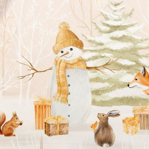 Набор столовый Этель Christmas forest скатерть 150*180 +/-3см с ГМВО, салф.40х40см - 8шт,  фото 8