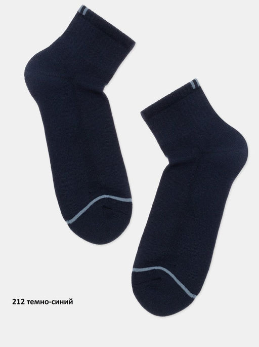 Носки муж. COMFORT 24С-102СП (короткие, махр. стопа) (32) - 212 темно-синий