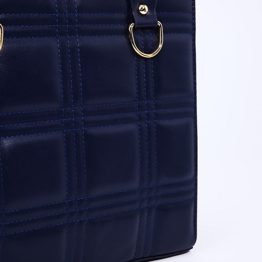 Сумка-тоут на молнии, цвет синий - Simaland фото 5