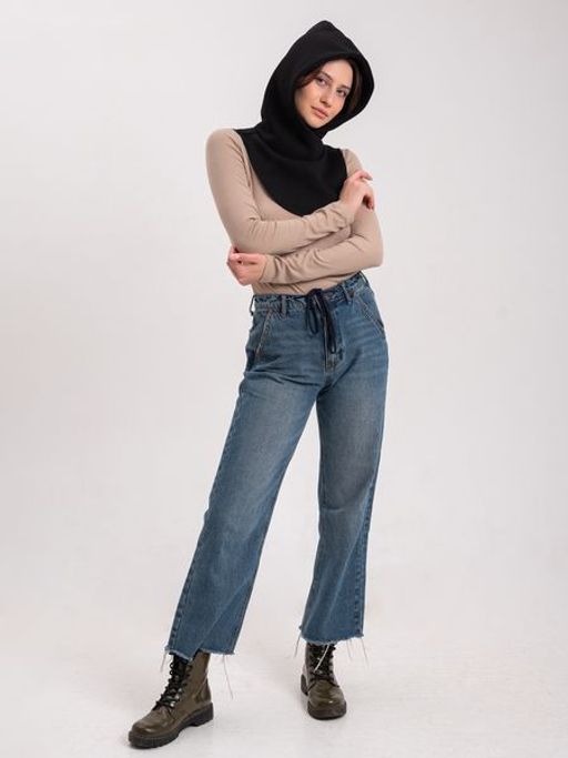 Капор трикотажный черный, капюшон - Yollochka фото 4