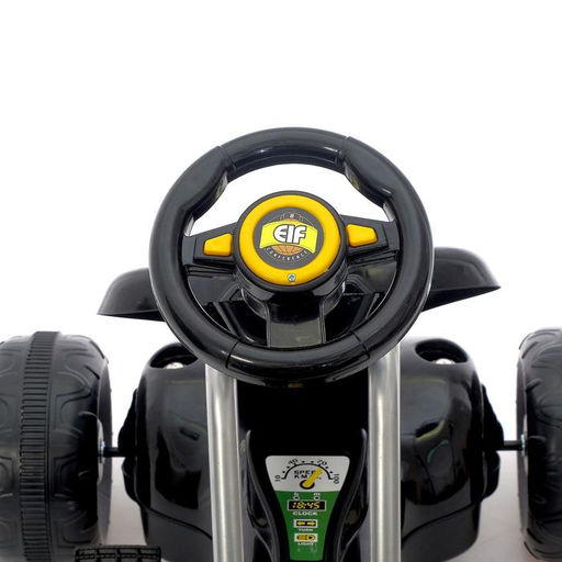 Веломобиль GO KART, звук, цвет чёрный - Simaland фото 7