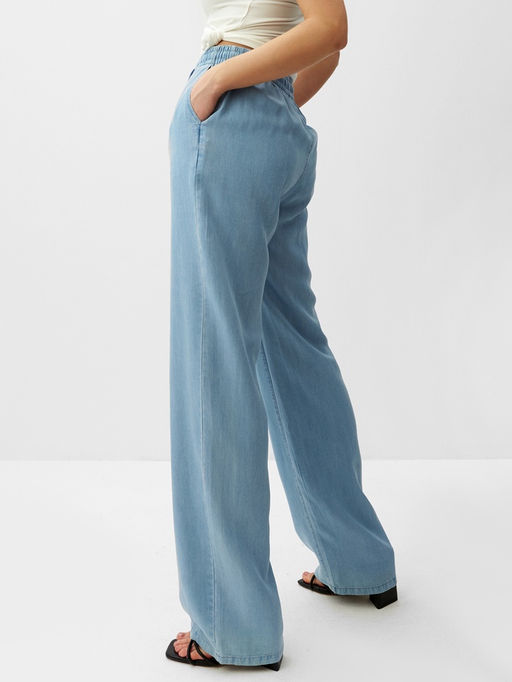 Брюки женские MIST Denim, размер 46 (L), голубые