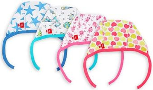 CRB wear/CAN 8110 Чепчик, салатовый (сердечки)/Ex.Cherubino  фото 2