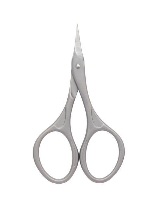 Frau Finger Ножницы маникюрные для ногтей изогнутые / Premium PS 22, матовые, ручная заточка, 9,2 см