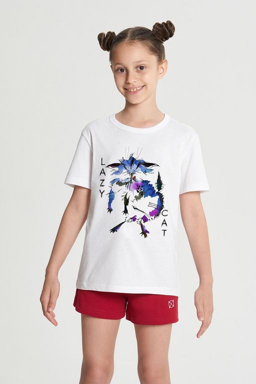 Футболка:уд. МОДЕЛЬ 1 белый