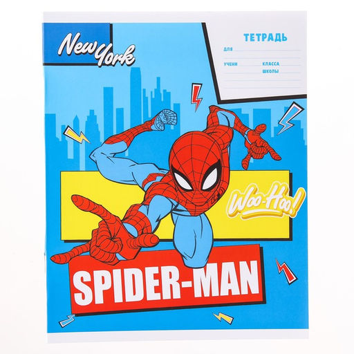 Цена за 15 шт. Тетрадь в клетку 12 листов, 4 вида МИКС, обложка мелованная бумага,