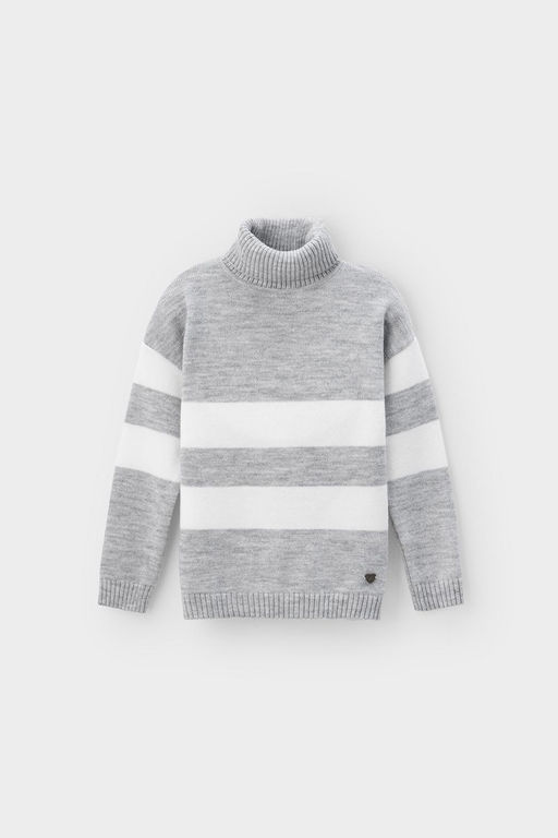 Crockid _ КВ 30134/ш/св.серый меланж джемпер для дев фото 2