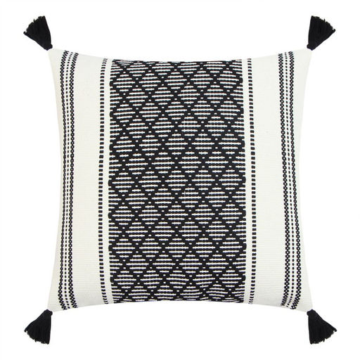 Наволочка декоративная Этель сканди 45*45 см черный, 100% п/э  фото 6