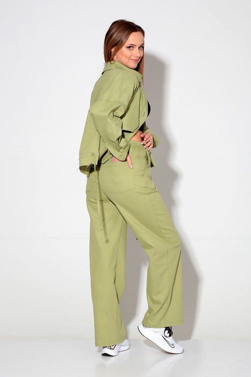 Костюм Liona Style 865 фисташковый  фото 3