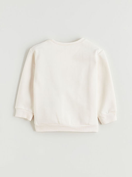 Bisiklet Yaka K?z ?ocuk Sweatshirt