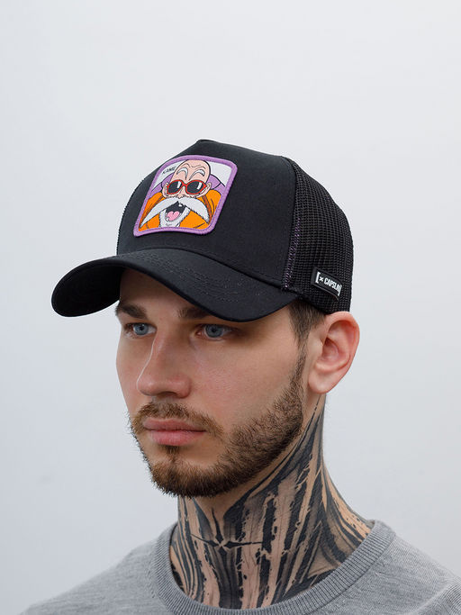 Бейсболка CAPSLAB арт. CL/DBZ/1/KAMC Dragon Ball Kame (черный) фото 3