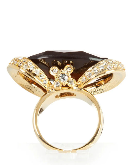 JW Кольцо с крупной вставкой камня