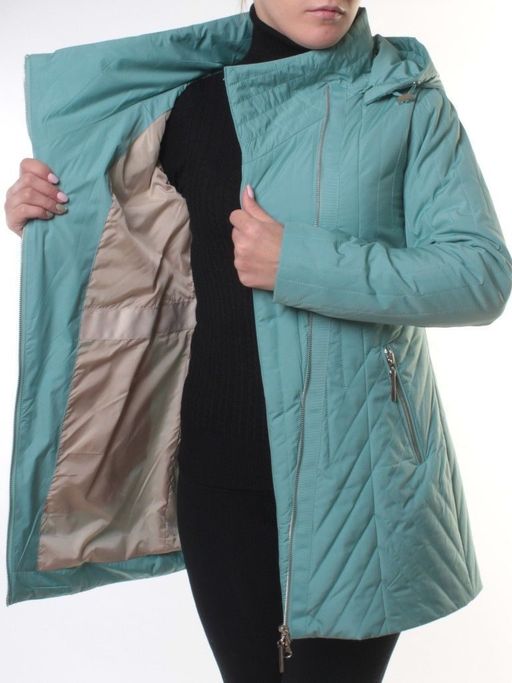 M-7062 Куртка демисезонная женская (100 гр. синтепон) - Фабричный китай фото 10