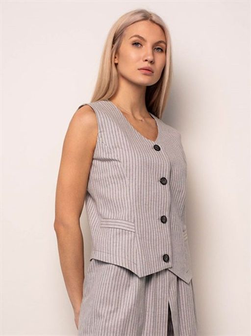 жилет лен 60%, вискоза 40% - Волтри фото 7