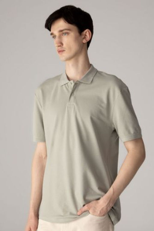 New Regular Fit K?sa Kollu Basic Duz Polo Tisort