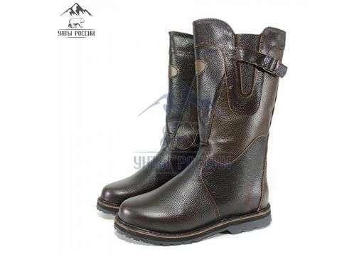 Сапоги Монголки натуральная кожа, подошва "лепесток"