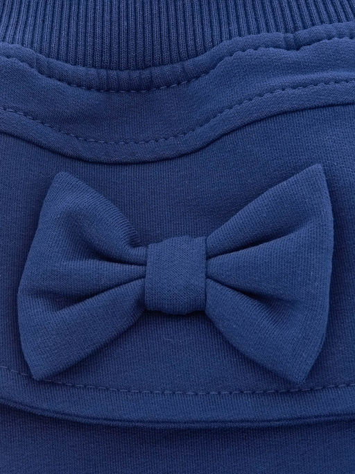 Брюки для девочки UD 0306 синий - Mini maxi фото 6