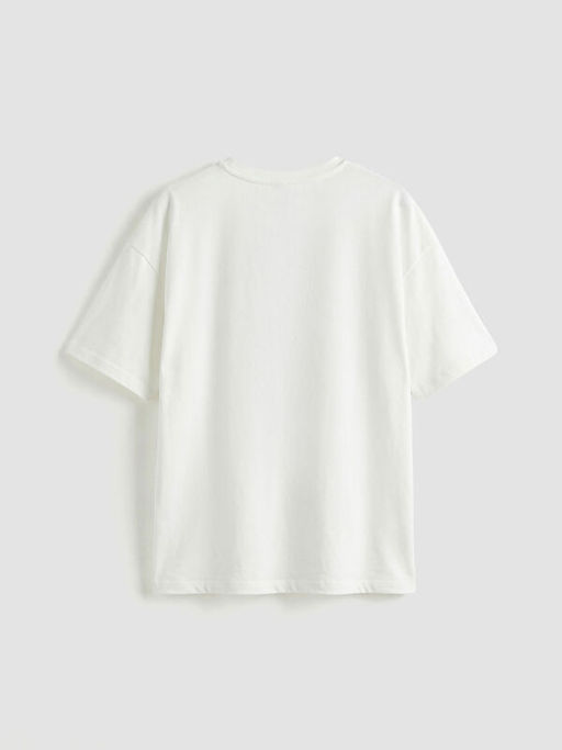 Bask?l? K?z ?ocuk Ti??rt ve Pantolon