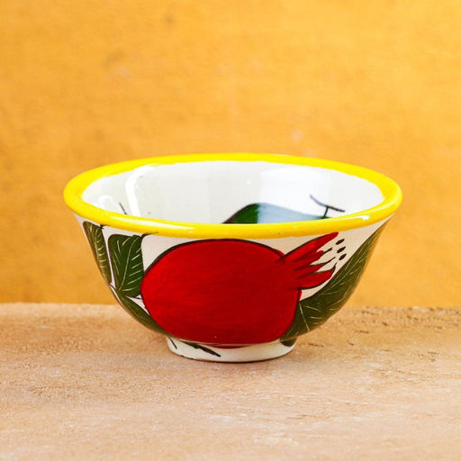 Пиала для чая Риштанская Керамика «Гранат», 200 мл, d=11 см, разноцветная