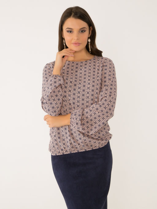 02-901 Блуза - Вишня фото 2