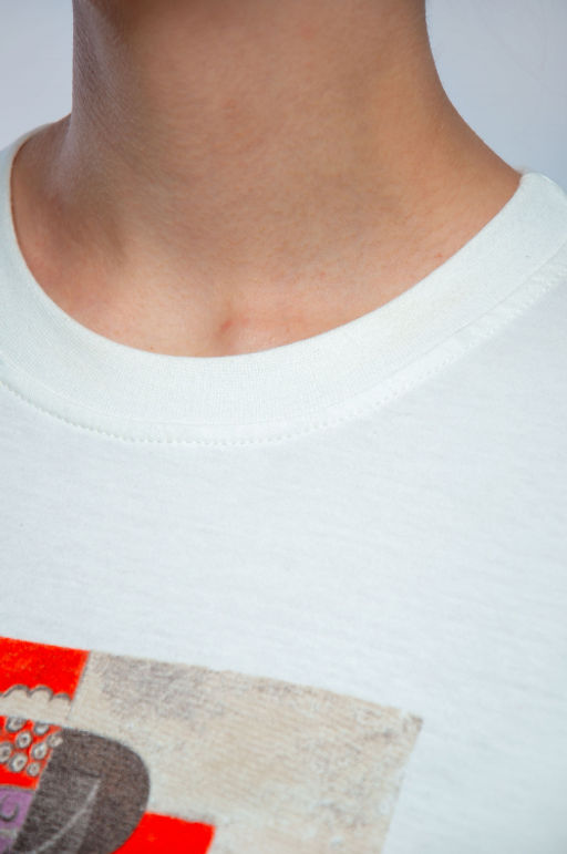 Арт. 31124 Футболка женская оверсайз 44-52 (5 шт) Цвет:молочный - Калинка фото 12