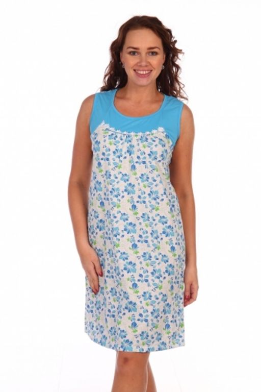 Сорочка Стеша (Голубой) - Итос-плюс фото 2