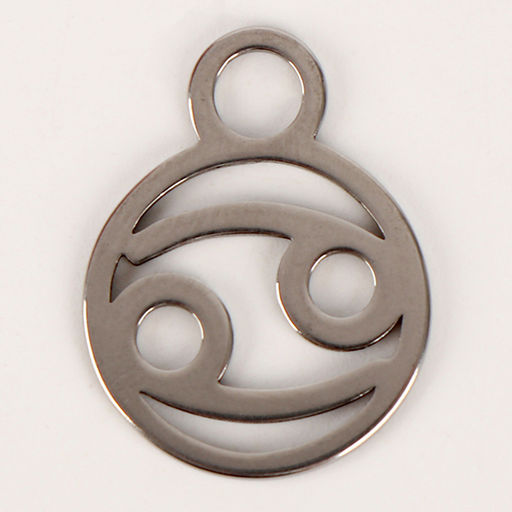 Мягкая игрушка  Зодиак Создай своё украшение. Рак, с кулоном