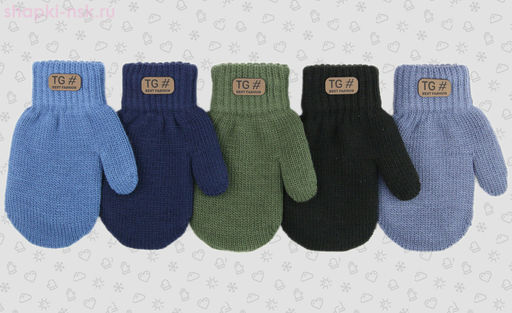 912-TM (р-р 15/7-8 лет) Варежки - Теплыши фото 2