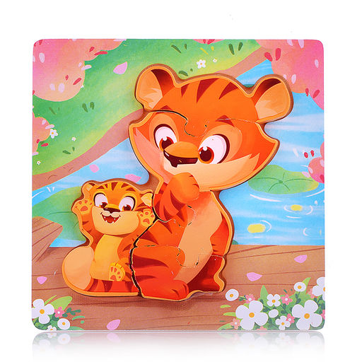 Пазл-вкладыш "Мама и малыш"