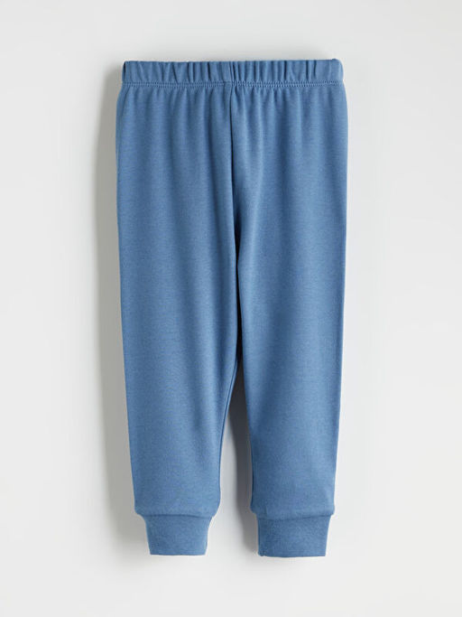 Bisiklet Yaka Erkek Bebek Pijama Tak?m?