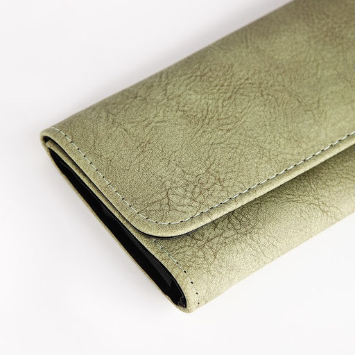 Кошелёк на кнопке, цвет зелёный - Simaland фото 3