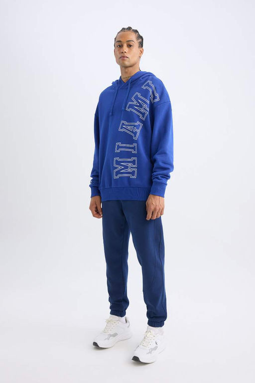 DeFactoFit Толстовка оверсайз с капюшоном NBA Miami Heat  фото 2