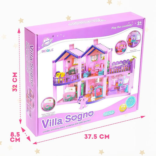 Кукольный домик, с аксессуарами