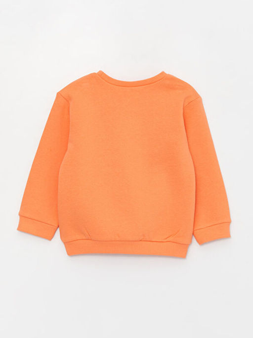 Bisiklet Yaka Uzun Kollu Bask?l? K?z Bebek Sweatshirt 2li - Waikiki фото 3