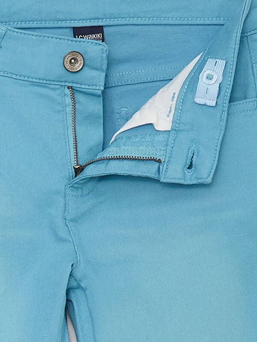 Slim Fit Basic Gabardin Erkek ?ocuk Pantolon - Waikiki фото 3