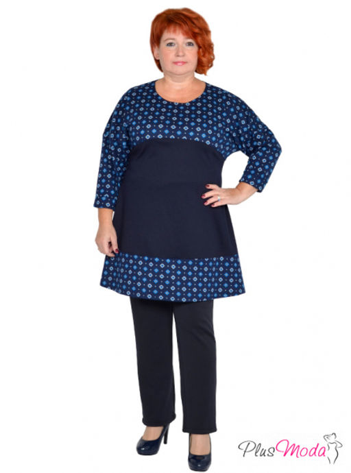 Туника Модель №1372 размеры 44-84 - Plusmoda фото 21