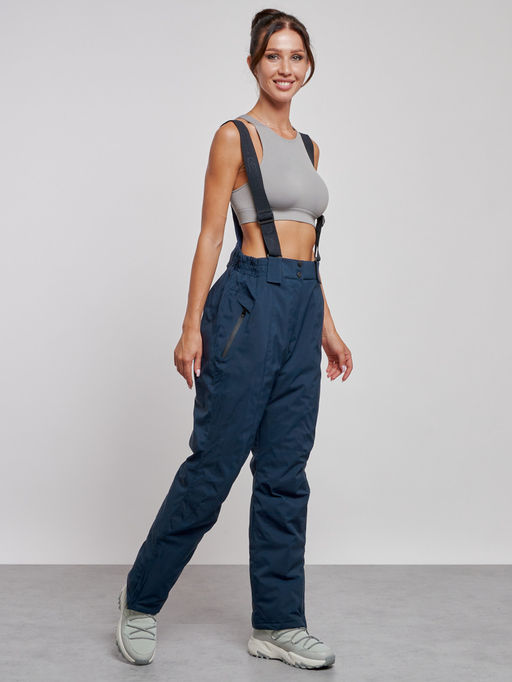 Горнолыжный костюм женский большого размера зимний фиолетового цвета 03936F - Chunmai фото 13