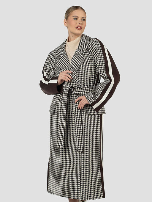 01-12042 Пальто женское демисезонное (пояс) - El podio фото 12