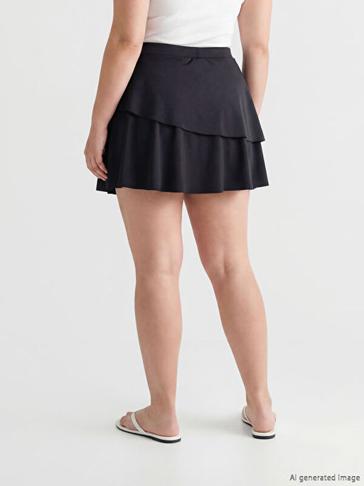 B?y?k Beden Kad?n Y?zme ?ort Etek