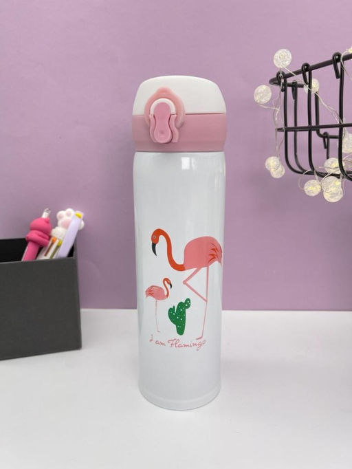 Термос Flamingo sunset, white (500 ml)