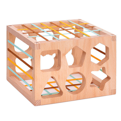 Сортер Фигуры и Животные в коробке - Щепочка фото 2