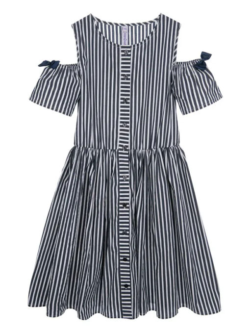 PlayToday / Платье текстильное для девочек  фото 6